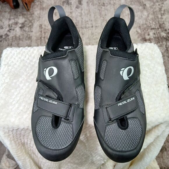 Pearl Izumi X-Alp Mountain Bike Cycling Shoes Men's Size 10.5 SPD Cleats 2-Bolt - Picture 3 of 9